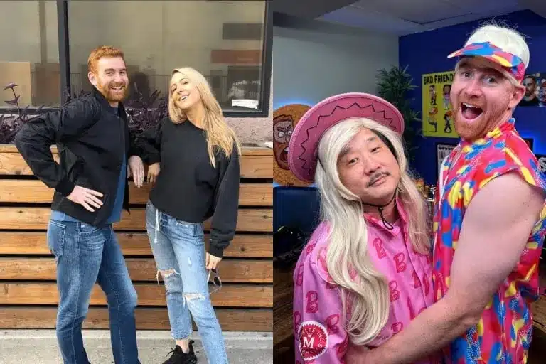 andrew santino wife